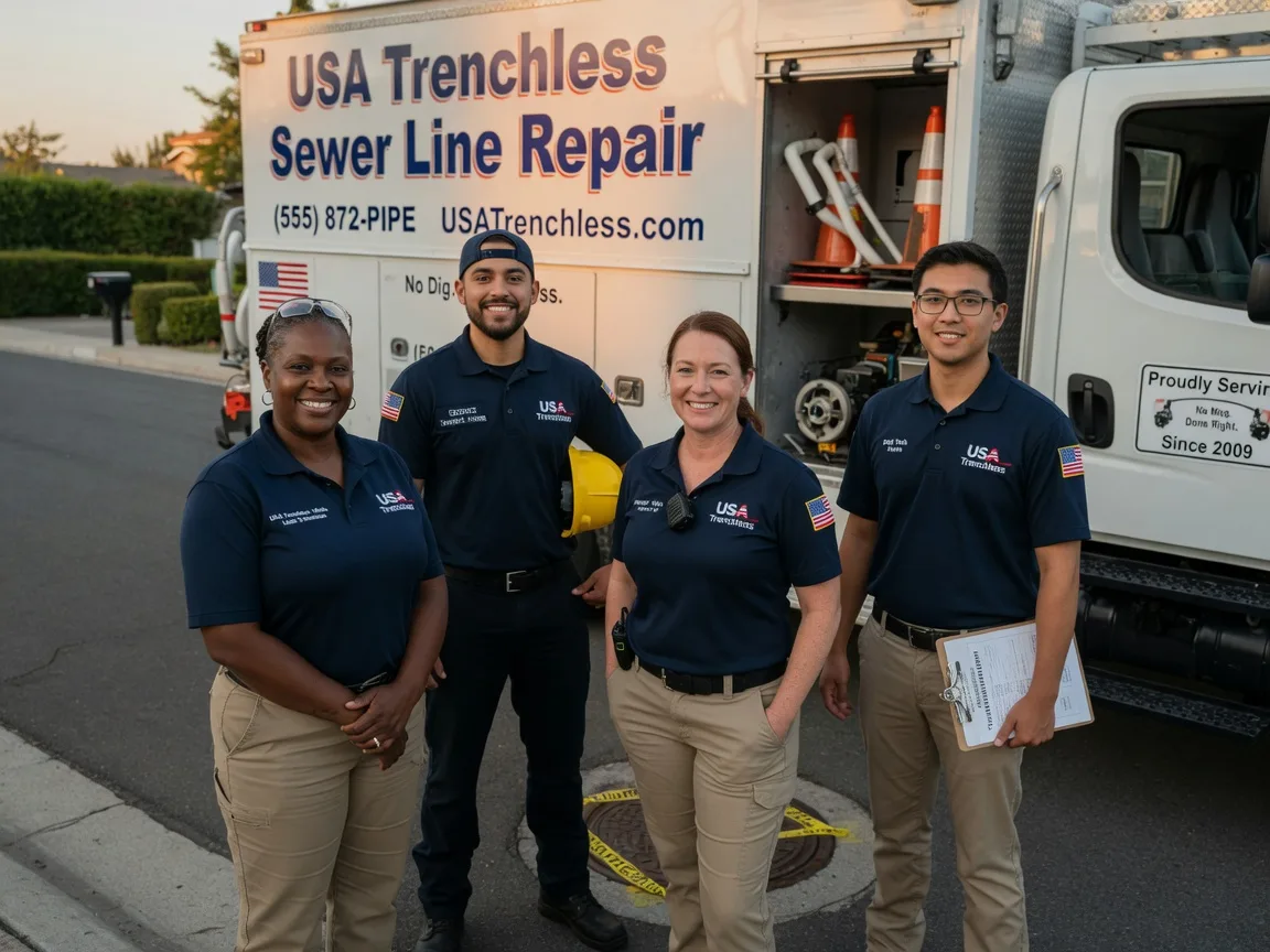 Sewer Line Repair company in Lake, MI